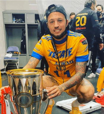 Ex-Inter, Nico López celebra primeiro título pelo Tigres e vaga no Mundial de Clubes da Fifa