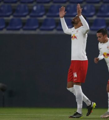 Perto de 50 jogos pelo Bragantino, Fabrício Bruno vibra com gol em triunfo e bom momento da equipe