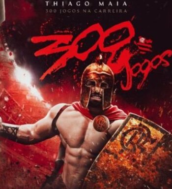 Thiago Maia celebra 300 jogos na carreira e projeta futuro no Flamengo