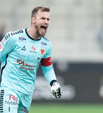 Destaque na Suécia, goleiro Ricardo Friedrich completa 50 jogos pelo Kalmar FF