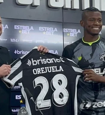 Regularizado, Orejuela revela expectativa pela estreia no Ceará: