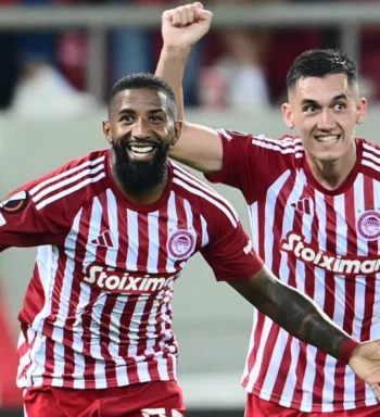 Liga Europa: ex-Flamengo, Rodinei marca em vitória do Olympiacos sobre o West Ham